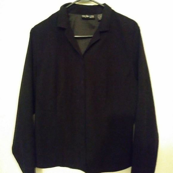 Plain Blk Style&Co Blazer - Picture 5 of 5